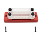 150A 6-terminal double row bus bar junction block with M8 terminals for marine, RV and solar DC systems